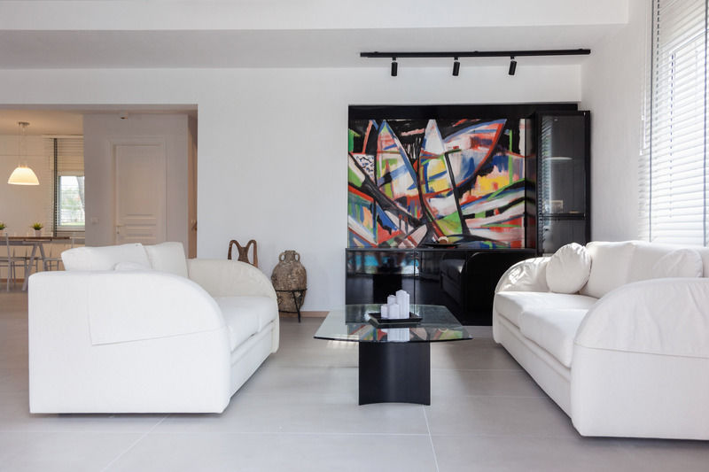 The White Villa At Sani Sani  Bagian luar foto
